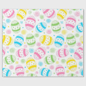 Papier Cadeau Œufs de Pâques (Plat)