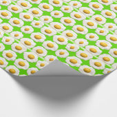 Papier Cadeau oeufs verts (Coin)
