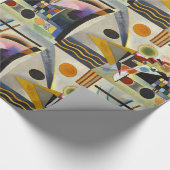 Papier Cadeau Oeuvre Abstraite de Kandinsky (Coin)