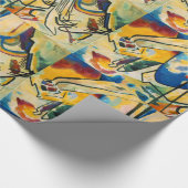 Papier Cadeau Oeuvre Abstraite de Kandinsky (Coin)