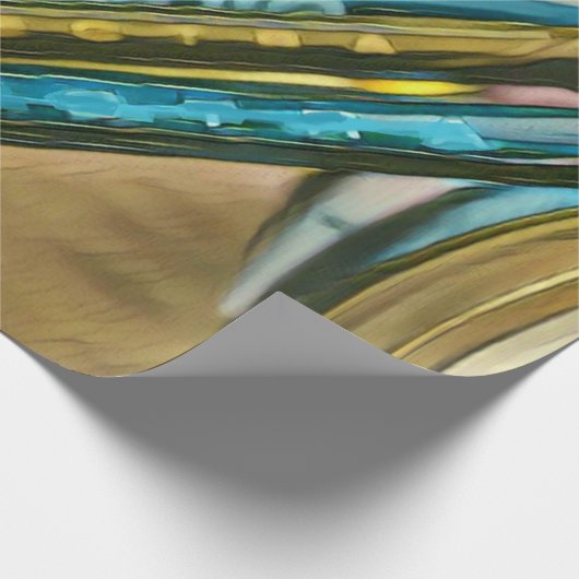 Papier Cadeau OEuvre cycliste (Coin)