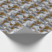 Papier Cadeau  œuvre d'art faite main  (Coin)