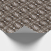 Papier Cadeau OEuvre d'art oculaire concentré à bec scié (Coin)