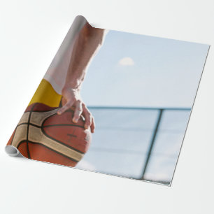 Papier Cadeau Oeuvre de basket-ball
