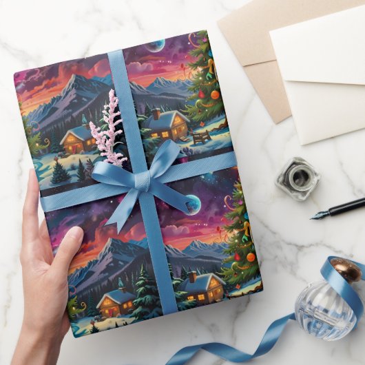 Papier Cadeau OEuvre de Noël Whimsman (Cadeaux)