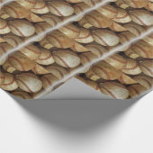 Papier Cadeau Oeuvre tendance de baseball (Coin)