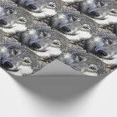 Papier Cadeau OEuvre Wolf Eyes (Coin)