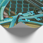 Papier Cadeau Œuvres d'art à vélo (Coin)