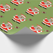 Papier Cadeau Offre de Noël de football (Coin)
