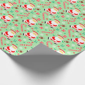 Papier Cadeau Offre de Noël de football (Coin)