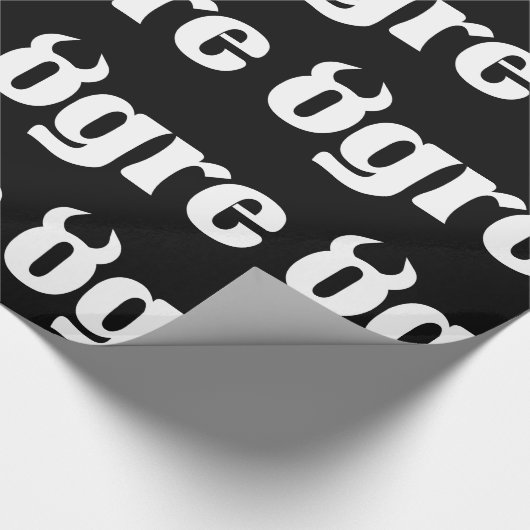 Papier Cadeau Ogre (Coin)