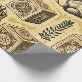 Papier Cadeau Oh Baby-cadeau envelopper (Coin)