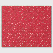 Papier Cadeau Oh By Golly | Points rouges et blancs (Plat)