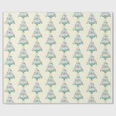 Papier Cadeau Oh, Chemist Tree Christmas (Plat)