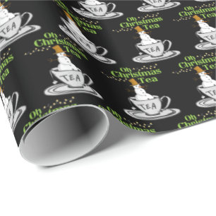 Papier Cadeau Oh Christmas Tea - Tea Lover Noël