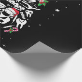 Papier Cadeau Oh Dentistree Dentist Dental Teeth Christmas Tree (Coin)