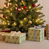 Papier Cadeau Oh! Élégante typographie expressive