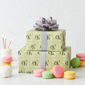 Papier Cadeau Oh! Élégante typographie expressive