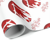 Papier Cadeau Oh Holy Night (Coin rond)