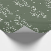 Papier Cadeau Oh Holy Night - Papier d'enveloppement (Coin)