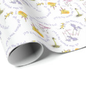 Papier Cadeau Oh, les Endroits que tu vas Visiter ! (Coin rond)