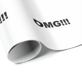 Papier Cadeau Oh mon Dieu ! ! ! (Coin rond)