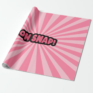 Papier Cadeau Oh, Snap !