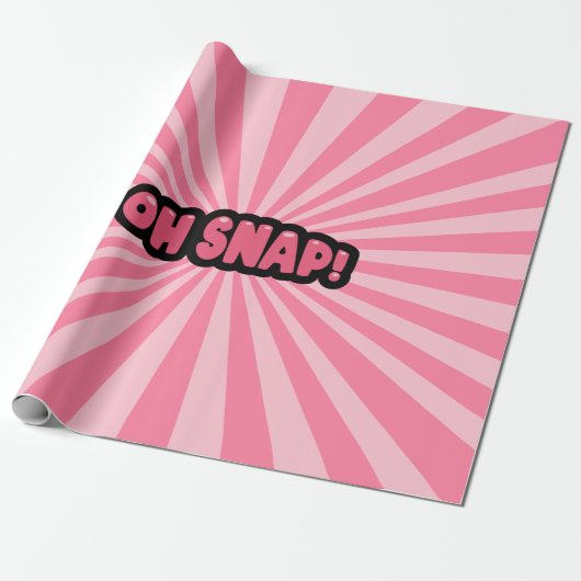 Papier Cadeau Oh, Snap ! (Déroulé)