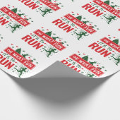 Papier Cadeau Oh What Fun It Is to Run Christmas Runner (Coin)