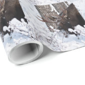 Papier Cadeau Oie chilienne (Coin rond)