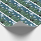 Papier Cadeau Oie dans le papier d'enlèvement de la forêt de flo (Coin)