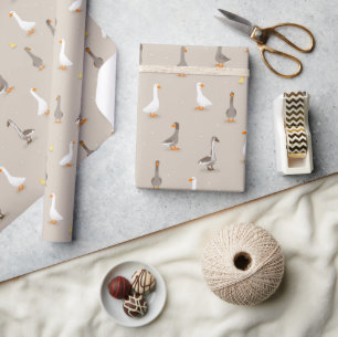 Papier Cadeau Oie domestique