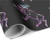 Papier Cadeau Oie électrique (Coin rond)