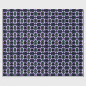 Papier Cadeau Oignon de Scallion Violet Fleur Personnalisé (Plat)