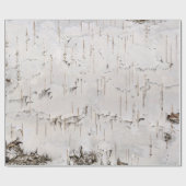 Papier Cadeau Oiseau blanc Rustique cadeau de vacances (Plat)