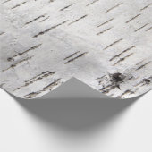 Papier Cadeau Oiseau blanc Rustique cadeau de vacances (Coin)