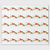 Papier Cadeau Oiseau Capricieux (Plat)