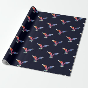 Papier Cadeau Oiseau d'animal d'esprit d'Eagle. Totem. Art