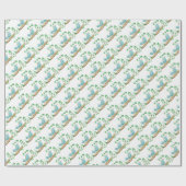 Papier Cadeau Oiseau dans le nid (Plat)