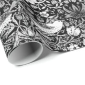 Papier Cadeau Oiseau de Nouveau d'art et tapisserie de fleur, (Coin rond)