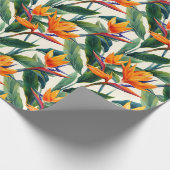 Papier Cadeau Oiseau du Paradis (Coin)
