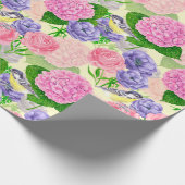 Papier Cadeau Oiseau et fleurs (Coin)