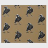 Papier Cadeau Oiseau robotique (Plat)