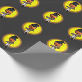 Papier Cadeau Oiseau Shama à poings blancs (Coin)