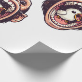 Papier Cadeau Oiseau singe (Coin)