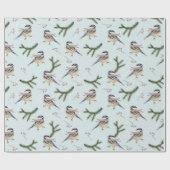 Papier Cadeau Oiseaux (Plat)
