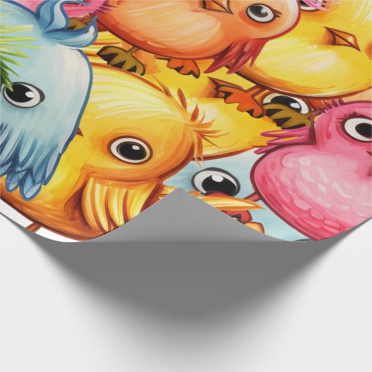Papier Cadeau Oiseaux (Coin)