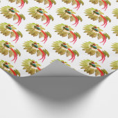 Papier Cadeau Oiseaux Art (Coin)