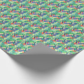 Papier Cadeau Oiseaux d'aquarelle (Coin)