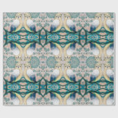 PAPIER CADEAU OISEAUX DE HIBOUX (Plat)